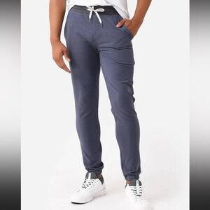 Vuori men’s Balboa sweatpants pants jogger sz medium blue cotton sweats